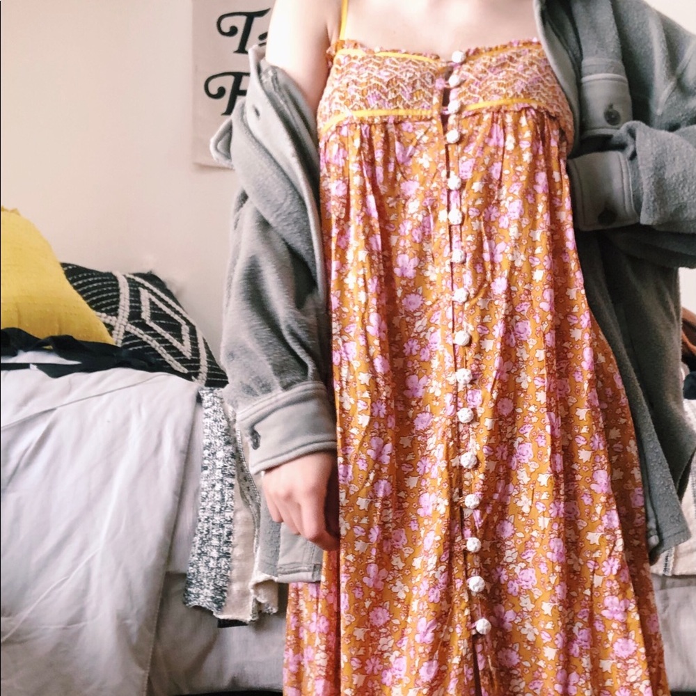 NWT Free People Molly Jo Midi / Garden Combo - Picture 10 of 10